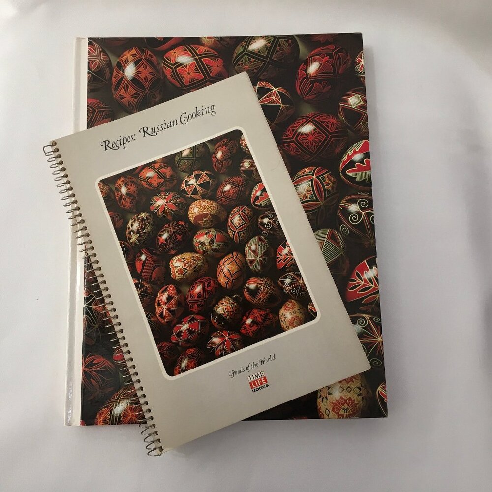 Time Life Cook Books Foods Of The World Russian Cooking Recipes Hard Cover
